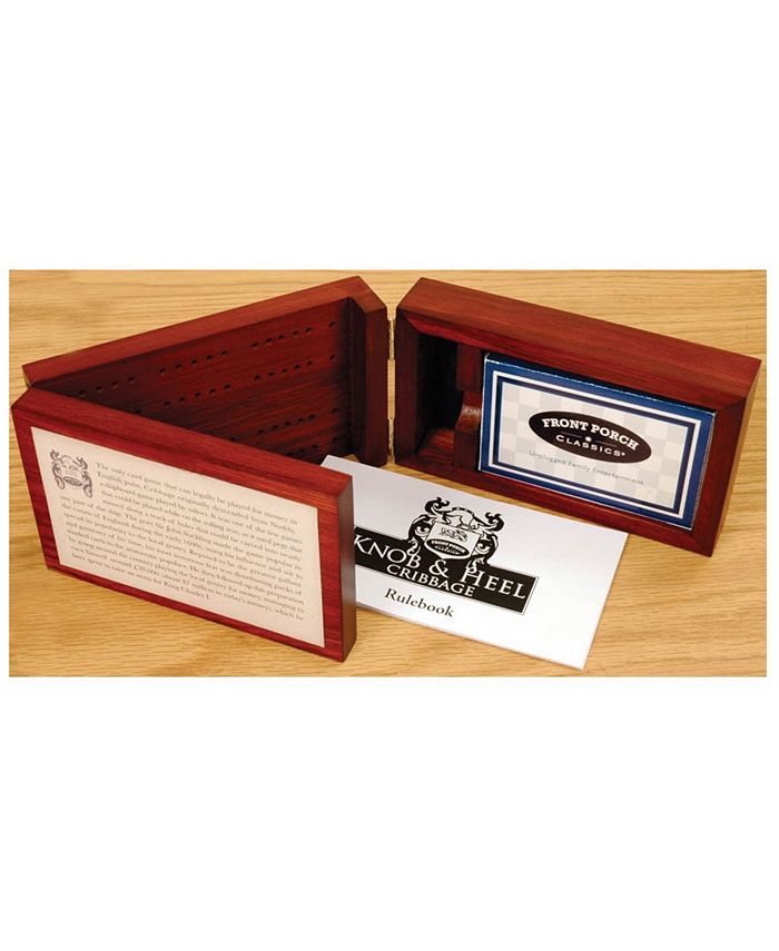 Front Porch Classics Knob and Heel Cribbage Macy's