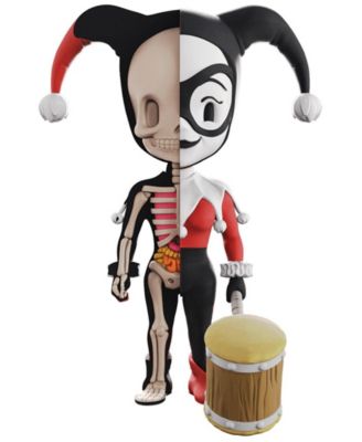 4D XXRAY Dissected Vinyl Art Figure - DC Justice League Comics- Harley Quinn