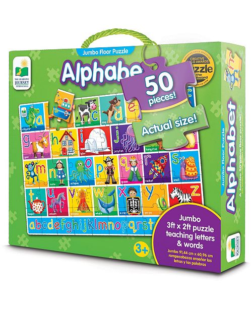 Crayola Alphabet Jumbo Floor Puzzle 50 Piece Reviews Kids