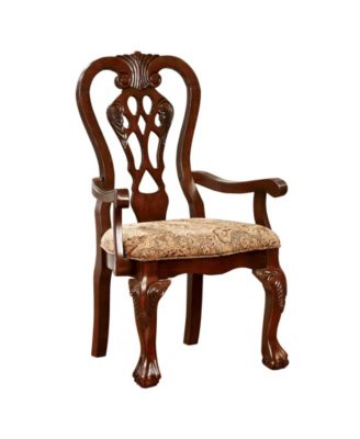 Wilson Brown Cherry Armchair (Set of 2)