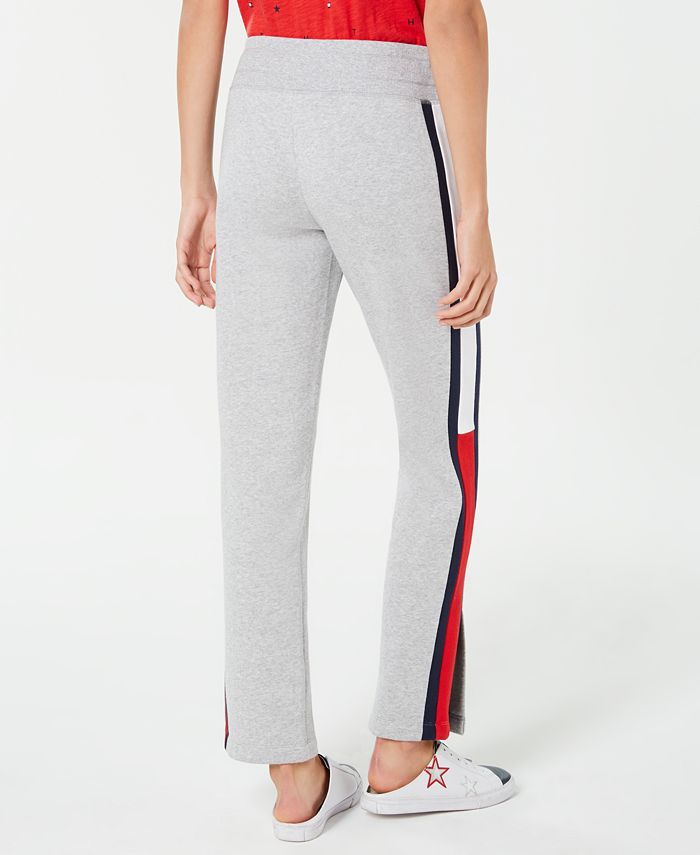 Tommy Hilfiger Side-Stripe Drawstring Pants - Macy's
