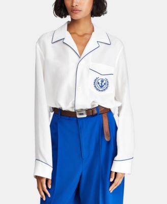 Polo Ralph Lauren - Embroidered Silk Shirt