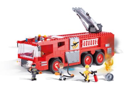 Cobi Action Town Feuerwehr-Set – 1472 Teile (Feuerlösch-Chemikalien)