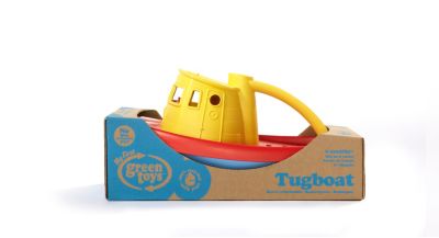 Green Toys Tugboat GreyYellowTurquoise - Grey Top, Ireland