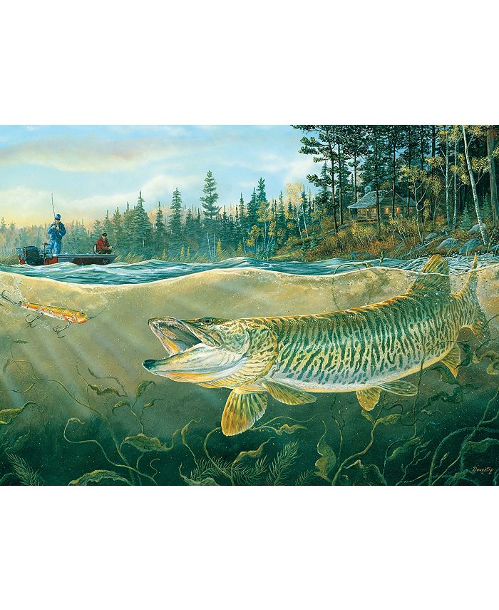 Cobble Hill Puzzle 1000 Pezzi – Leviathan Of Glacier Bay, Megattera, Con Poster, 67.6x48.9 Cm