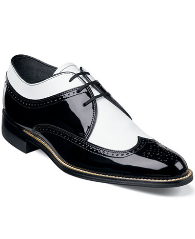 Stacy Adams Dayton Wing-Tip Lace-Up Shoes