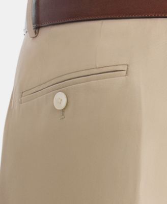 slim fit dress slacks Shop Ralph Lauren Tan 100% Cotton Pants main image 0