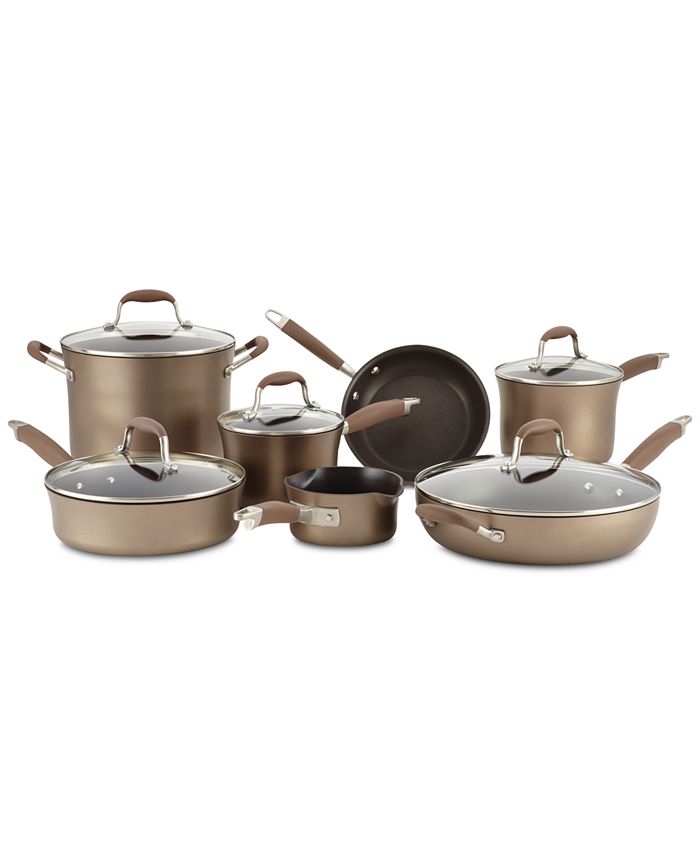 Anolon Advanced HardAnodized 27Pc. Cookware Set Macy's