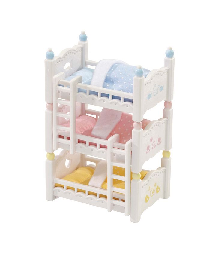 Redbox Calico Critters Triple Baby Bunk Beds Macy's