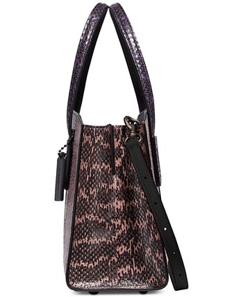 Coach charlie carryall outlet 28 in ombre snakeskin