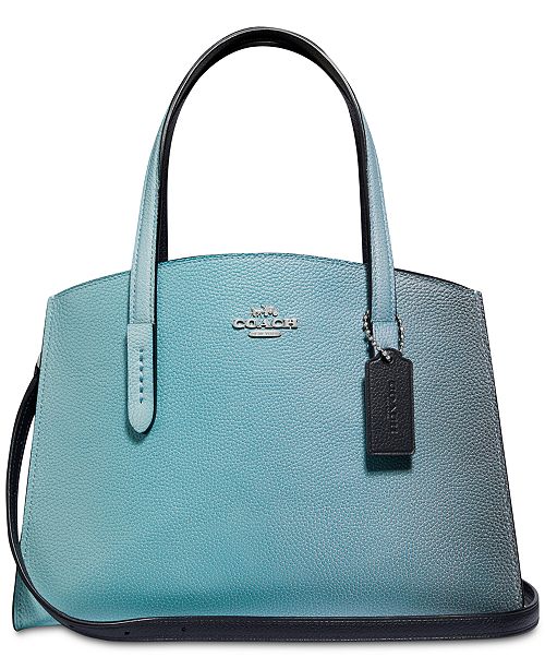 Coach Charlie Carryall 28 In Ombre Leather Reviews Handbags