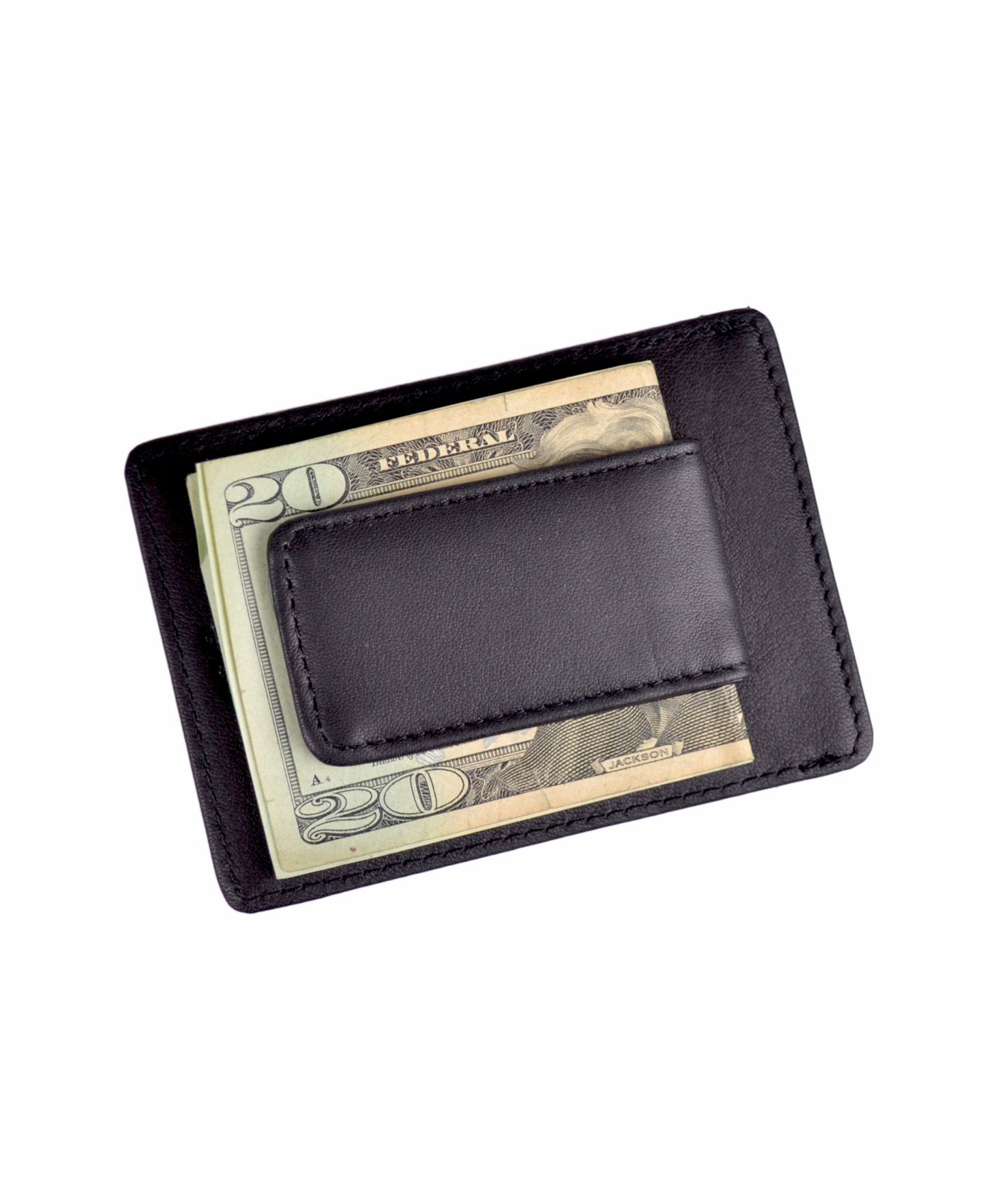 Мужской кошелёк ROYCE New York Magnetic Money Clip Wallet — фото 4