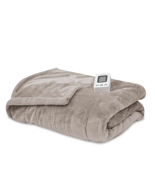 SensorPEDIC Queen Electric Blanket with Two Digital Controllers & Reviews - Blankets & Throws ...