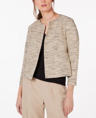 Eileen Fisher - Organic Cotton Open-Front Jacket