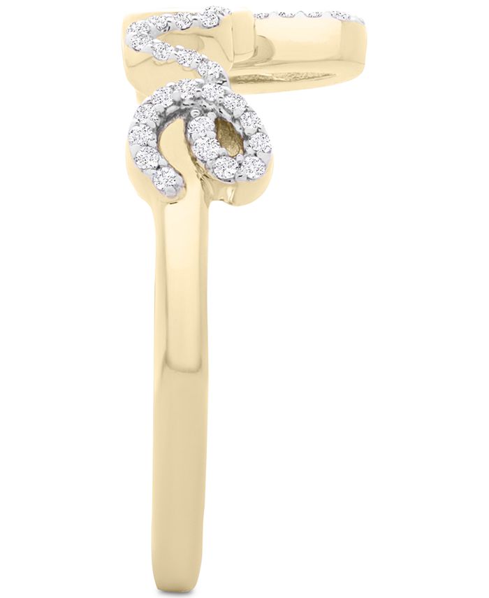 Wrapped - Diamond Love Ring (1/6 ct. t.w.) in 14k Gold
