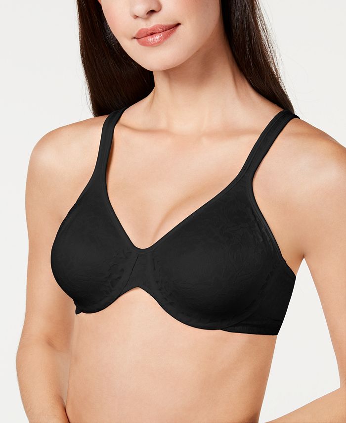 BALI Black Passion For Comfort Back Smoothing Underwire Bra, US