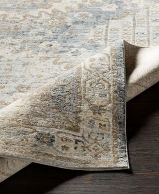 Liverpool LVP-2301 Charcoal 2'7" x 10'3" Runner Area Rug