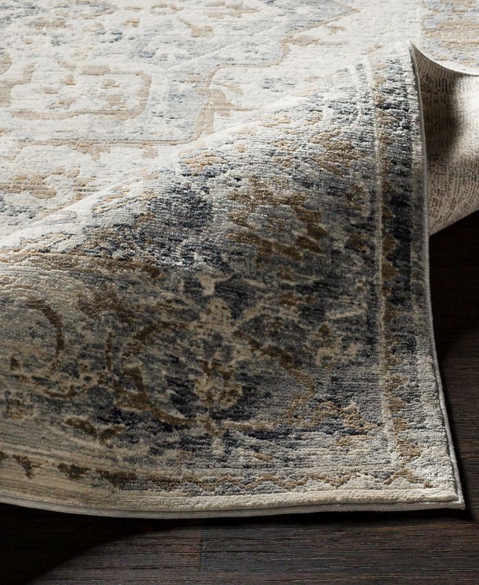Surya Liverpool LVP2302 Charcoal 2' x 3' Area Rug Macy's