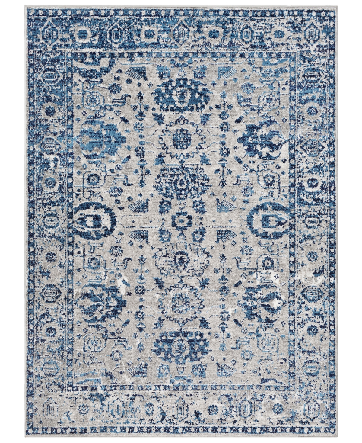 Abbie & Allie Rugs Monte Carlo Mnc-2310 7'10" X 10'2" Area Rug In Light Gray
