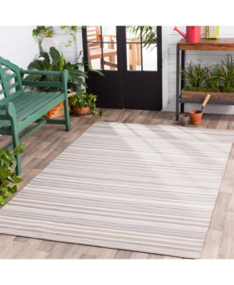 Maritime MTM-1000 Medium Gray 5' x 7'6" Indoor/Outdoor Area Rug