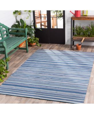 Maritime MTM-1004 Dark Blue 2' x 3' Indoor/Outdoor Area Rug