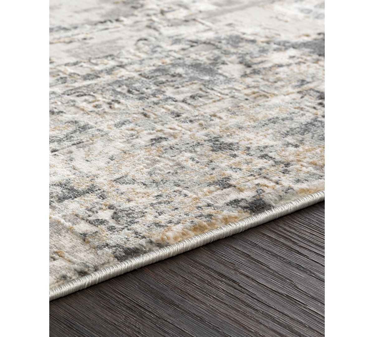 Livabliss Quatro Qua-2300Area Rug - Medium Gray