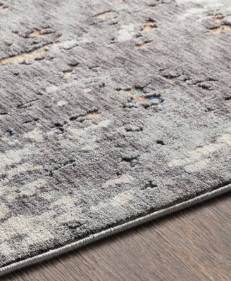 CLOSEOUT! Presidential PDT-2302 Charcoal 3'3" x 5' Area Rug
