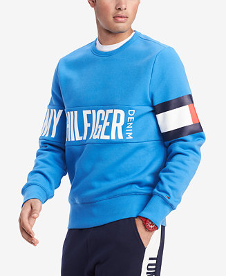 Tommy Hilfiger Men's Graphic Logo Sweatshirt, Created for Macy's - Macy's