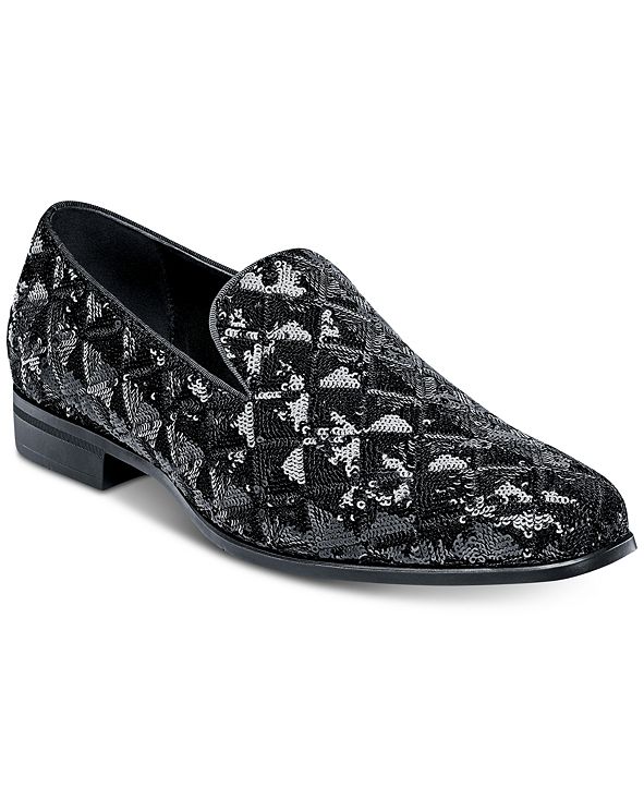 Stacy Adams Swank Sequined Fabric SlipOn Shoes &amp; Reviews