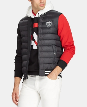 Shop Polo Ralph Lauren Men S P Wing Hybrid Down Vest Created For