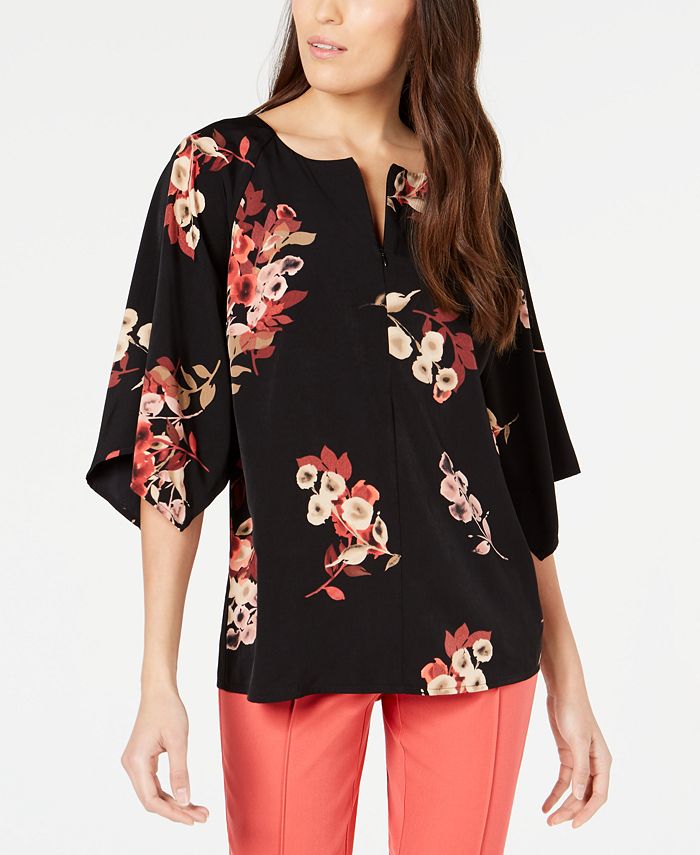 macy's alfani petite tops