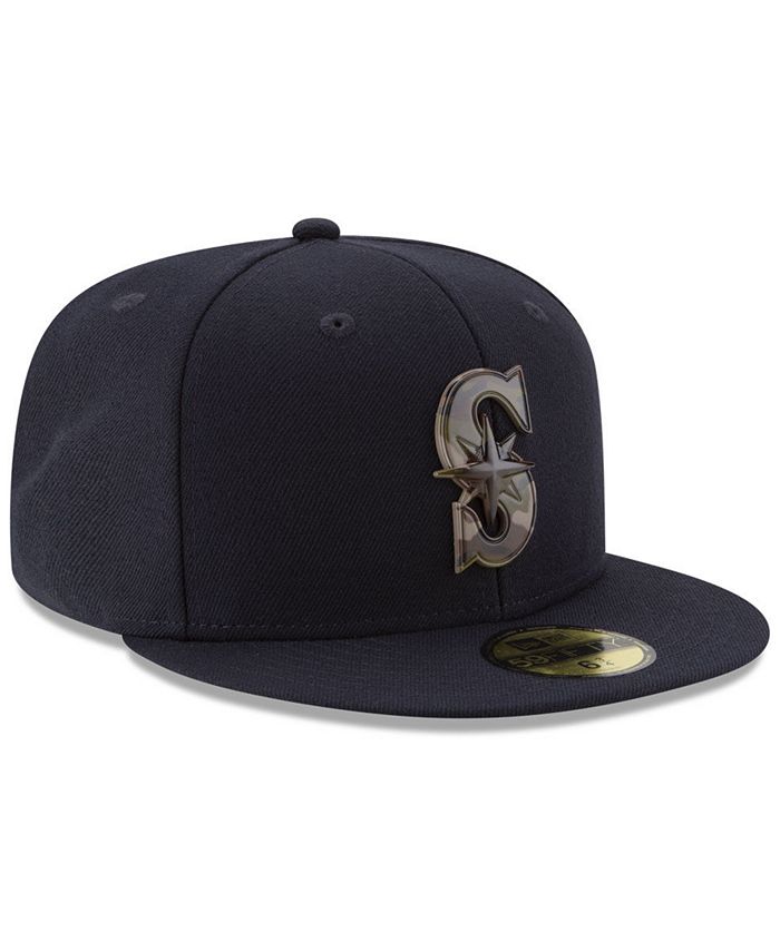 New Era Seattle Mariners Camo Capped 59FIFTY-FITTED Cap & Reviews ...