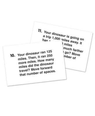 Learning Resources Dino Math Tracks Game