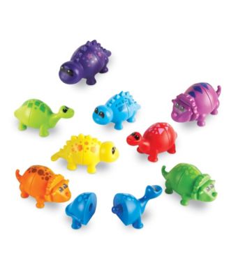 Learning Resources Snap-N-Learn Matching Dinos 18 Pieces