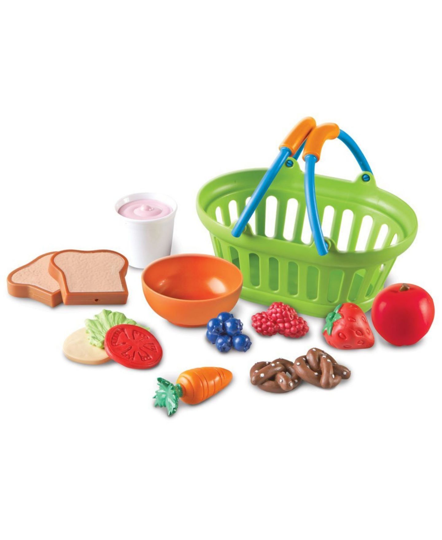 Детские игрушки Areyougame New Sprouts Healthy Lunch 15-Piece Play Food Set, Ages 2+ — фото 1