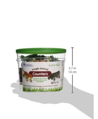 Learning Resources Jungle Animal Counters Set of 60
