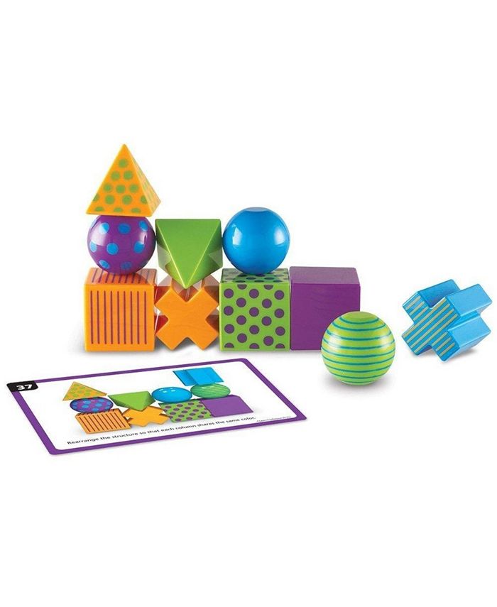 Learning Resources Mental Blox Jr - Edades 4 años Juegos de Mesa para Niños, Desarrolla el