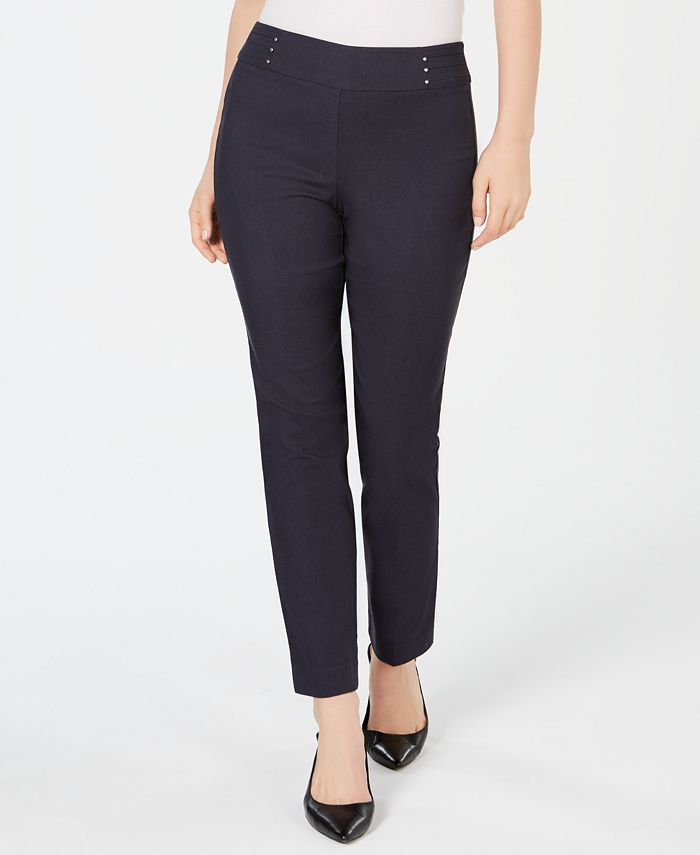 JM Collection Petite TummyControl Pants, Created for Macy's Macy's