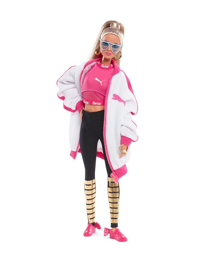 Barbie Puma Doll White Jacket