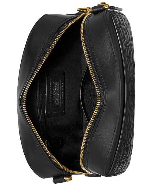 COACH Camera Bag in Signature Embossed Leather & Reviews Handbags & Accessories Macy's
