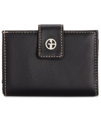 macys womens leather wallets