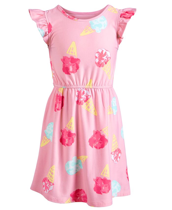 Epic Threads Super Soft Toddler Girls Ice CreamPrint Dress, Created