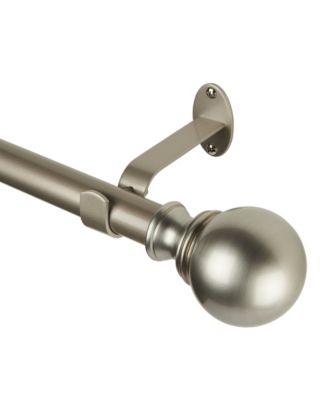 Cordelia Adjustable Curtain Rods with Ball Finials