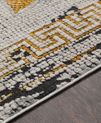 Venezia VNZ-2300 Mustard 7'10" x 10'3" Area Rug