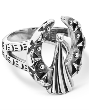 image of American West Fritz Casuse Naja Ring in Sterling Silver