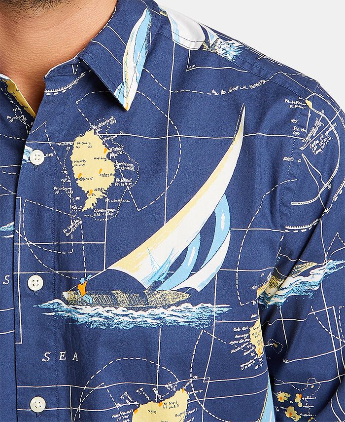 Nautica Nautica Men's Sailboat Shirt, Created for Macy's - Macy's