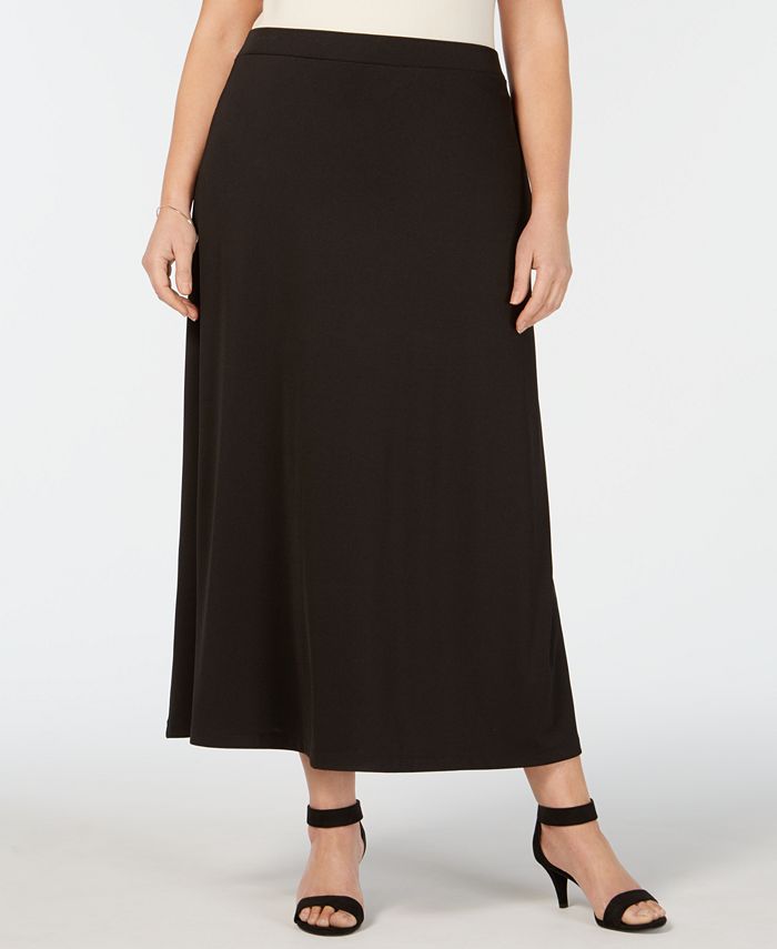 Women's plus size hotsell maxi skirts macy's