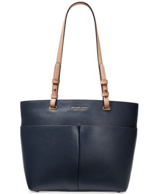 bedford pebble leather pocket tote