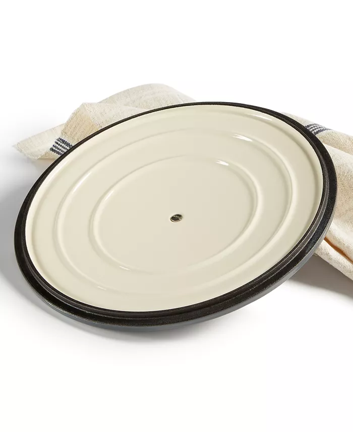 Martha Stewart Collection Enameled Cast Iron Round 6-Qt. Dutch Oven, Created for Macy's