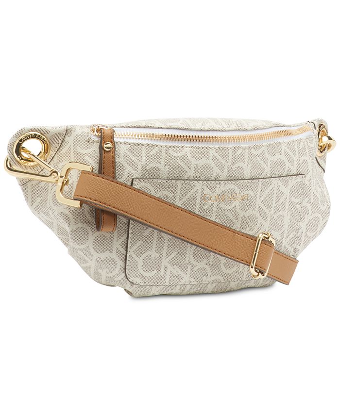 Calvin Klein Sonoma Signature Belt Bag - Macy's